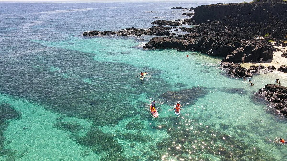 Dao Be Island Coral Lagoon